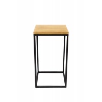 Mesa Cubo de Ferro Preta M Mesa Cubo de Ferro Preta M